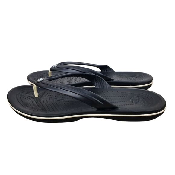 CROCS Men's Black Crocband Flip Size 11 - Picture 5 of 6